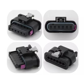 Merautop SJ 6 Pin Car Rear Light Plug 6-Pin Car Tail Light Plug Electrical Connection Replacement for 1 2 3 4 Series F20 F21 F30 F31 F22 F23 F28 M2 F32 Car Accessories Part # 61132359993