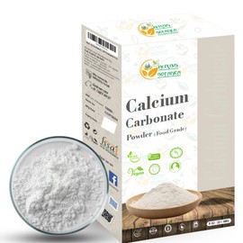 Herbs Botanica Calcium Carbonate Powder Food Grade Calcium Supplement for Cooking and Baking, Antacid, DIY Toothpaste 3.5 oz