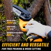 MoJoTools 2-in-1 Cordless Mini Chainsaw & Pole Saw – 15FT