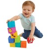 Earlyears Kidoozie Squeak and Stack Blocks Playset for Infants and