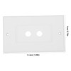 OSALADI Speaker Wall Plate with Dual Banana Binding Post Audio