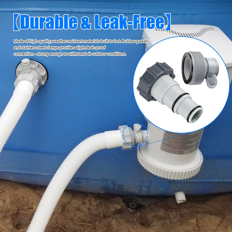 Pool Hose Adapter A & B – 4 Pack |