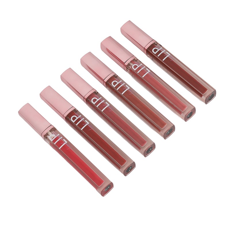 6Pcs Lip Gloss Set 6 Colors Hydrating Nourishing Long Lasting