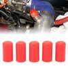 10 Pcs 10mm Automotive Vacuum Hose Cap Silicone Waterproof Ozone