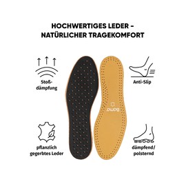 Bama Exquisit Kids Leather Sole with Activated Carbon, multicoloured