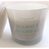 Natural Coconut + Beeswax Scented Candle SEA Salt + Vanilla