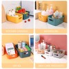 Yngffb Set of 3 Small Plastic Storage Baskets, Office Home
