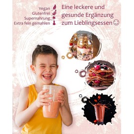 Botanikils Organic Rosehip Powder 1kg, Guaranteed rich in Vitamins A, E, C & Ca, Mg - Vegan, Raw Food, 100% Pure, for Smoothies, Yogurt, by BotaniKils