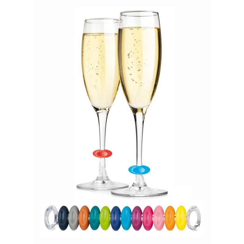 Tescoma Party ring UNO VINO, 12 colours