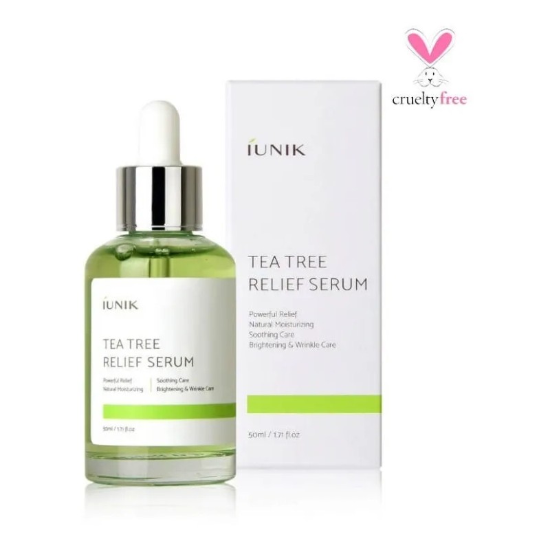 IUNIK Sérum Tea Tree Relief 50ml Calmante Antiacné Para Piel