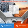 ASDKJL Foldable Starlink Mini Car Mount with Suction Cups，Quick Release