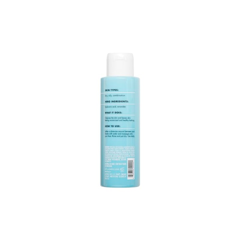 e.l.f. e.l.f, Holy Hydration Daily Cleanser, Wash away Excess Oil,
