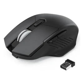 Mouse Inalámbrico M100 Ratón Bluetooth + 2.4g Recargable Silencioso Ergonómico Dpi Ajustable