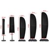 Dokon Parasol/Umbrella Protective Cover With Rod, Large, Waterproof, Windproof, UV-Resistant,