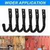 Jiujuda9 6 Pcs Heavy Duty Garage Wall Hooks - J