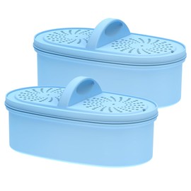 AQUA CREST Alkaline Filters Replacement for All Waterdrop Pitcher and Dispenser Filtration System, Fits Waterdrop WD-PF-AL, Reduces PFOA/PFOS, Chlorine, Last Up to 100 Gallons,2 Pack