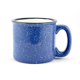 Marble Creek Ceramic Campfire Mug, 15oz (Sky Blue)