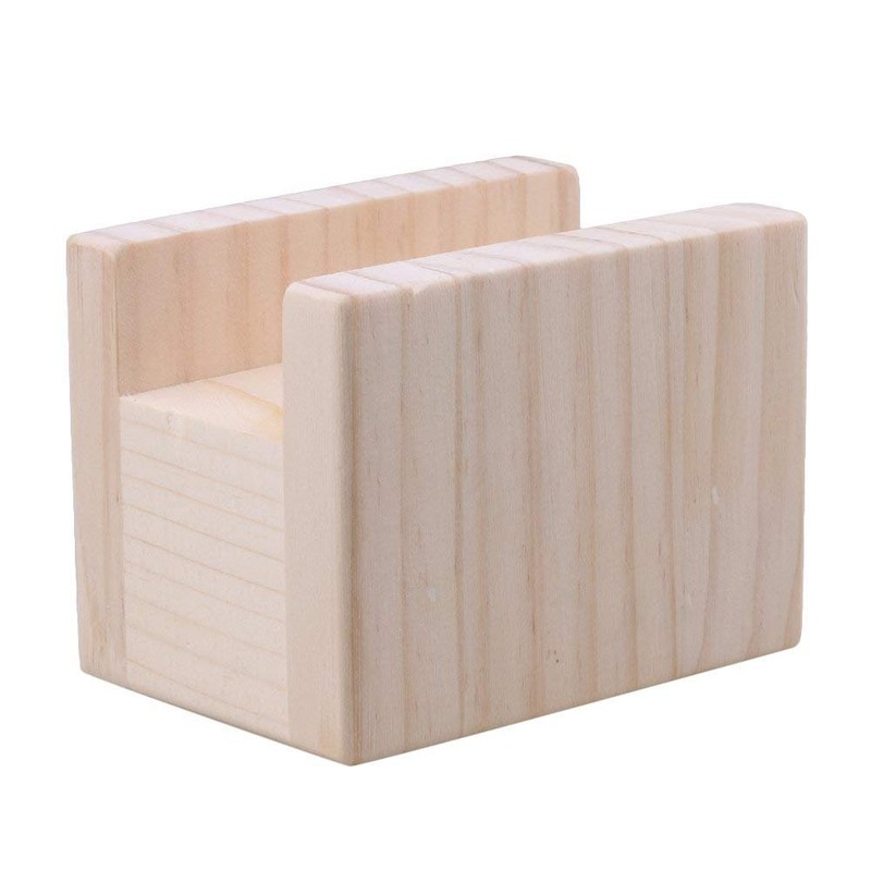 4PCS Bed Furniture Risers Heavy Duty Wood Risers for Sofa