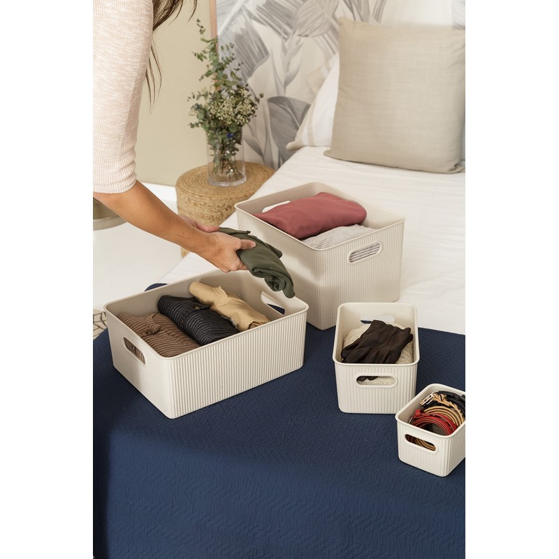 TATAY Storage Box Baobab ECOHOME, 15L Capacity, Polypropylene BPA free,