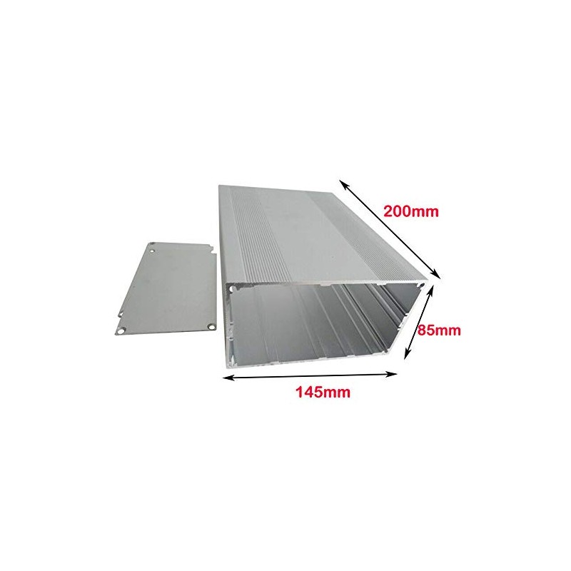 SUPERTOOL Aluminium Instrument Box, 85 x 145 x 200 mm,