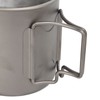 Titanium Mug 500ml Rounded Edge Design Lightweight Portable Mug with