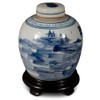 China Furniture and Arts Blue and White Porcelain Scenery Chinese