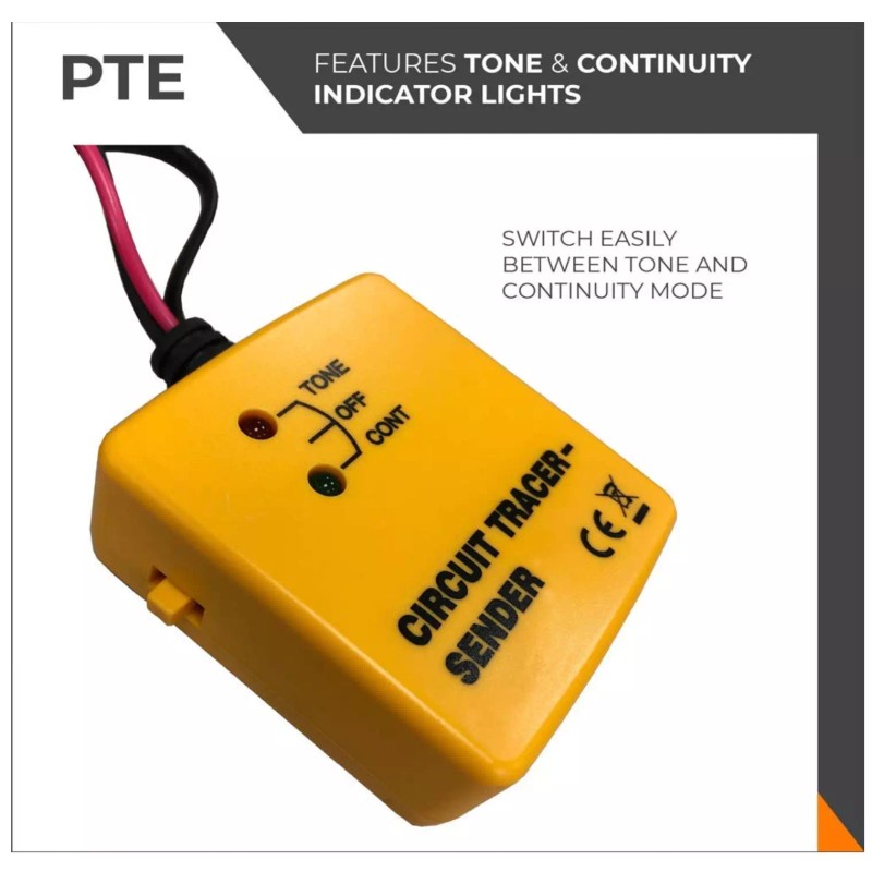 PTE™ Wire Tracer & Circuit Tester - Test Circuit Continuity,
