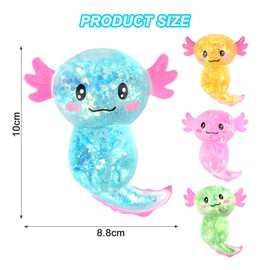 Axolotl Toy Pack of 4