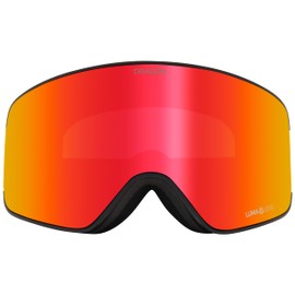 DRAGON Unisex NFX MAG OTG Low Bridge Fit Ski and Snowboard Goggle - 30 Years | Lumalens Red Ion & Replacement Lens