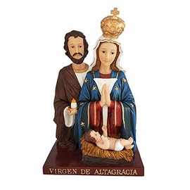 12" Nuestra Señora Virgen De Altagracia Statue Dominican Republic Virgin
