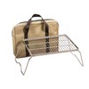 REDCAMP 13.6" Small Folding Campfire Grill, 304 Stainless Steel Firepit