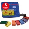 Stockmar 204884258 Waterproof Beeswax Blocks in Tin, 8 Blocks