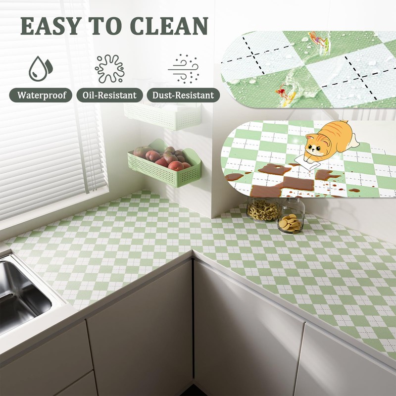 12" x 120" Shelf and Drawer Liner for Kitchen Cabinets