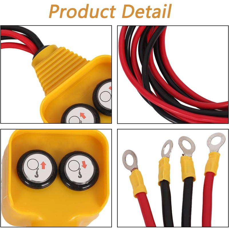Winch Handheld Control Replacement Winch Remote Hand Controller Assembly for