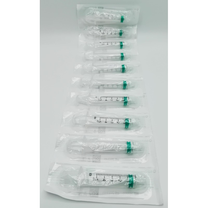 BD Emerald 5ml Syringe - Pack of 10 | Precision