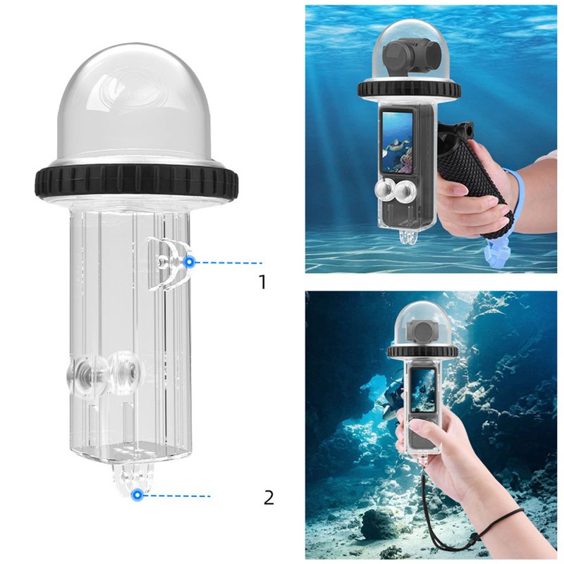 Pocket Camera Dive Case Action Sports PTZ Camera Underwater Waterproof
