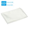 PATIKIL 100x75cm Fabric Background White Seamless Cloth Photography Background for