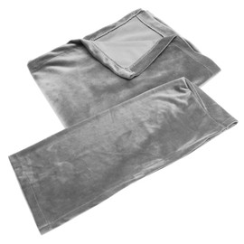 Gadpiparty 2Pcs Couch Arm Protector Slipcover Stretch Sofa Armchair Covers for Living Non Slip Design Elegant Grey for Home Decor