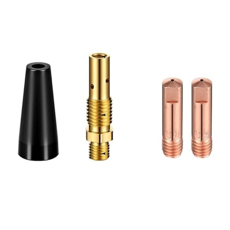 48Pcs Flux Core Gasless Nozzle Tips Kit KP1939-1 Flux Core