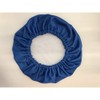 TRUSCO HMCS-B Helmet Cover with Sponge Fabric, Soft Type, Blue