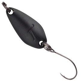 Trout Master Incy Spoon 2 cm 0.5 g – Trout Spoon, Colour: Black n White
