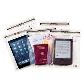 Noaks Bags M | 5 pcs | Dry bags - protective covers - ZIP bags | 100% waterproof up to 10 m, odour-proof, food safe, airtight