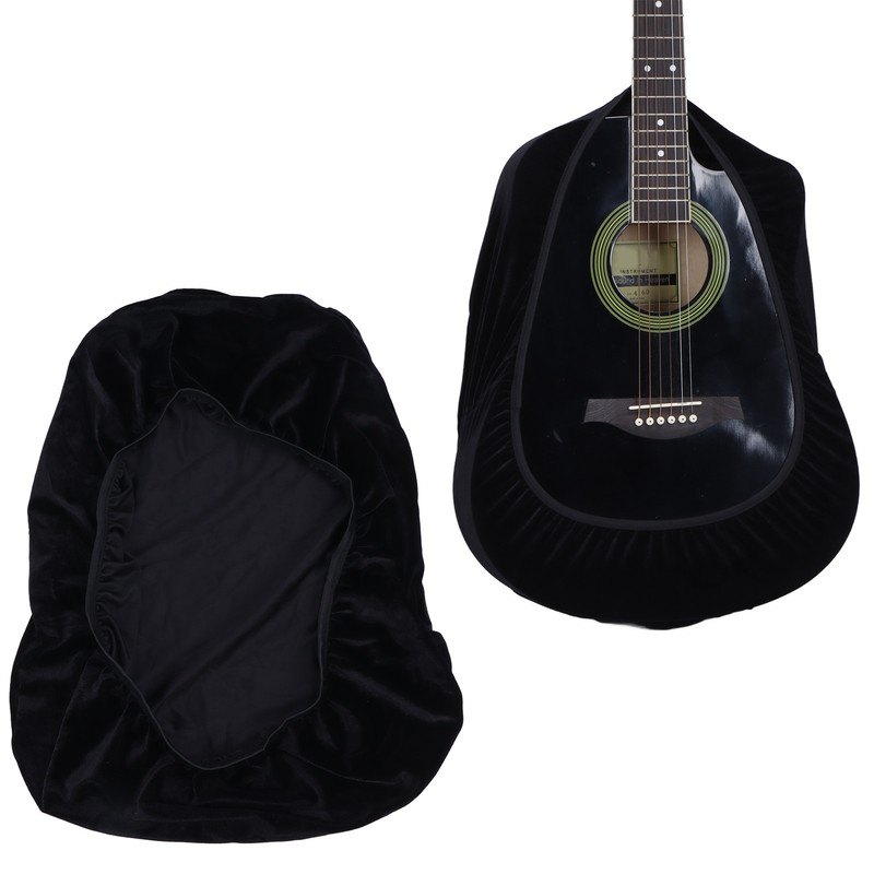 Electric Guitar Flannel Dust Cover Panel Protective Sleeve Musical Instrument
