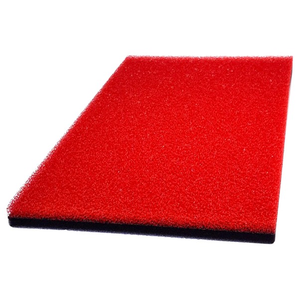 cyclingcolors Universal Air Filter Mat Foam Double Density (30PPI + 60PPI) 300 x 210 mm Foam Filter Insert Car Motorcycle Moped Moped Lawn Mower