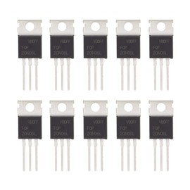 HUABAN 10PCS 20N06 (FQP20N06L FQP20N06) TO-220 20A 60V N-Channel Power MOSFEF Transistor
