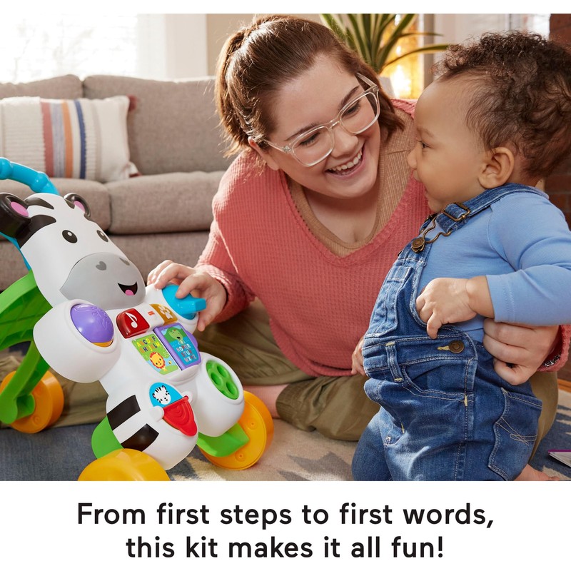 Fisher-Price Baby & Toddler Play Kit Let’s Walk & Talk