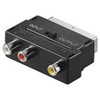 Goobay 33571 SCART to composite audio/video adapter; IN/OUT - Scart