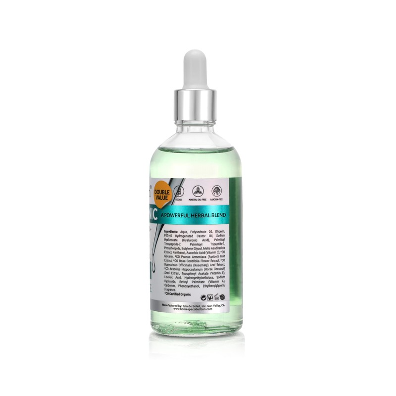 Dermatouch Hyaluronic Acid Serum With Peptides, Rose Extract, and Vitamin