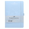 FABER-CASTELL 44358 Notebook DIN A5 Sky Blue, Squared, 100 g/m²,