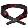 Elagon (RFD) Red Flamed Guitar Strap for Electric, Acoustic and